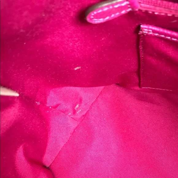 Coach Pink Cranberry Leather Tote (BG1) - Picture 8 of 13